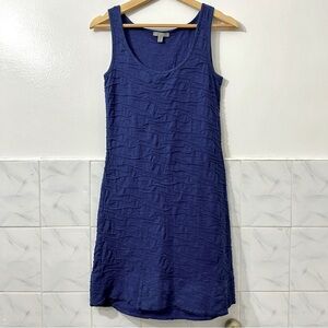 Horny Toad Women’s XS Blue Sleeveless Organic Cotton Beach Casual Tank Dress